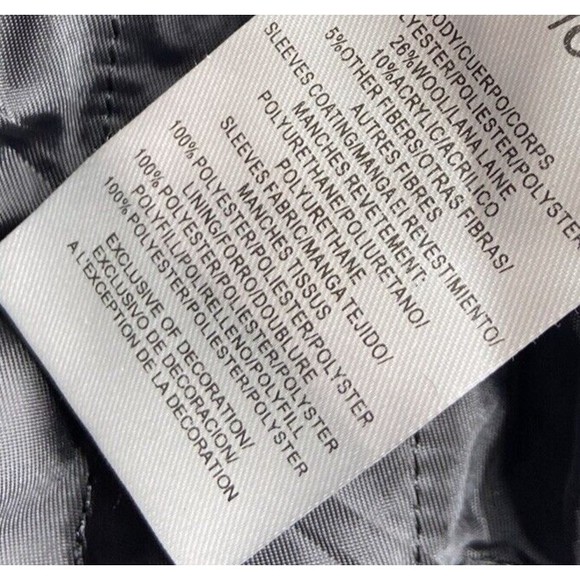 Marvel Black Panther Logo Letterman Varsity Jacket Wakanda Official Mens 2XL - Picture 7 of 13